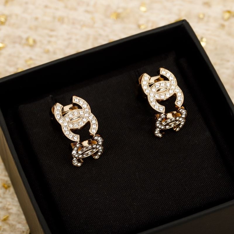 Ch*el earrings